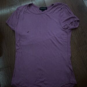 Streetwear Society Purple Crop Top